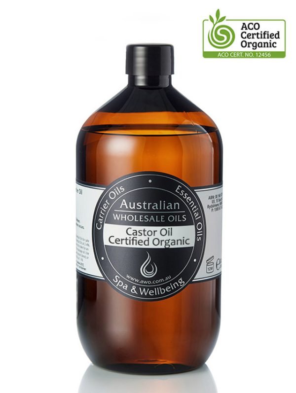 Castor Oil Certified Organic 500mL