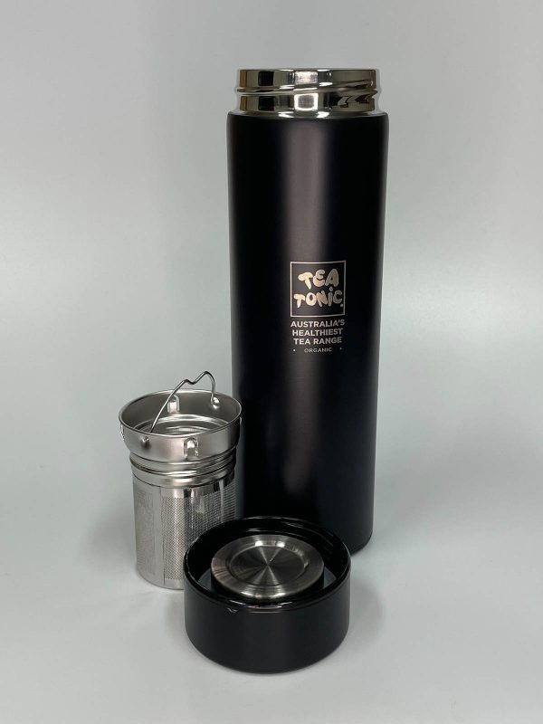 Glass Bottle with Tea Infuser - Image 2